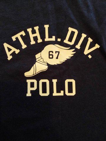ポロ ラルフローレン Tシャツ ネイビーの画像