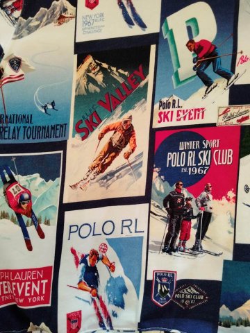 ポロ ラルフローレン スウェットパーカ POLO SKIの画像
