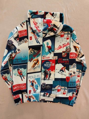 ポロ ラルフローレン スウェットパーカ POLO SKIの画像
