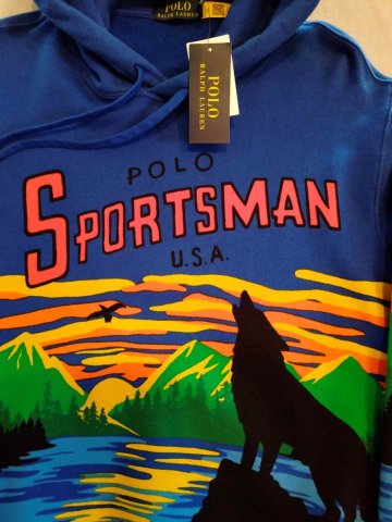 ポロ ラルフローレン スウェットパーカ POLO SPORTMANの画像