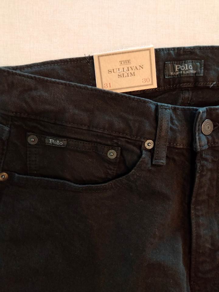 ポロ ラルフローレン ブラック ジーンズ SULLIVAN SLIMの画像