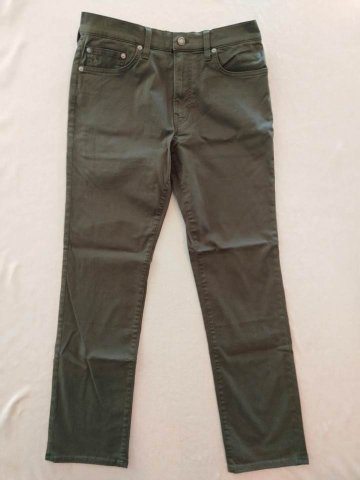 ポロ ラルフローレン ジーンズ グリーン VARICK SLIM STRAIGHTの画像