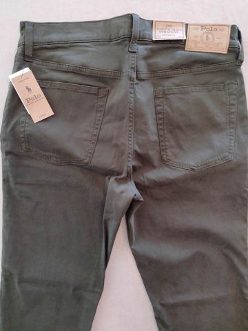 ポロ ラルフローレン ジーンズ グリーン VARICK SLIM STRAIGHTの画像