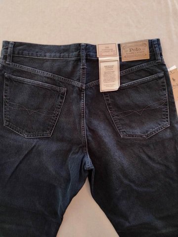 ポロ ラルフローレン ブラック ジーンズ CLASSIC FITの画像