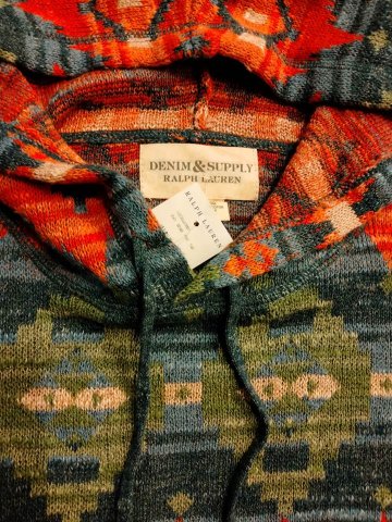 デニム&サプライ Denim&Supply ラルフローレン Ralph Lauren ネイティブ ニット セーター インディアン画像