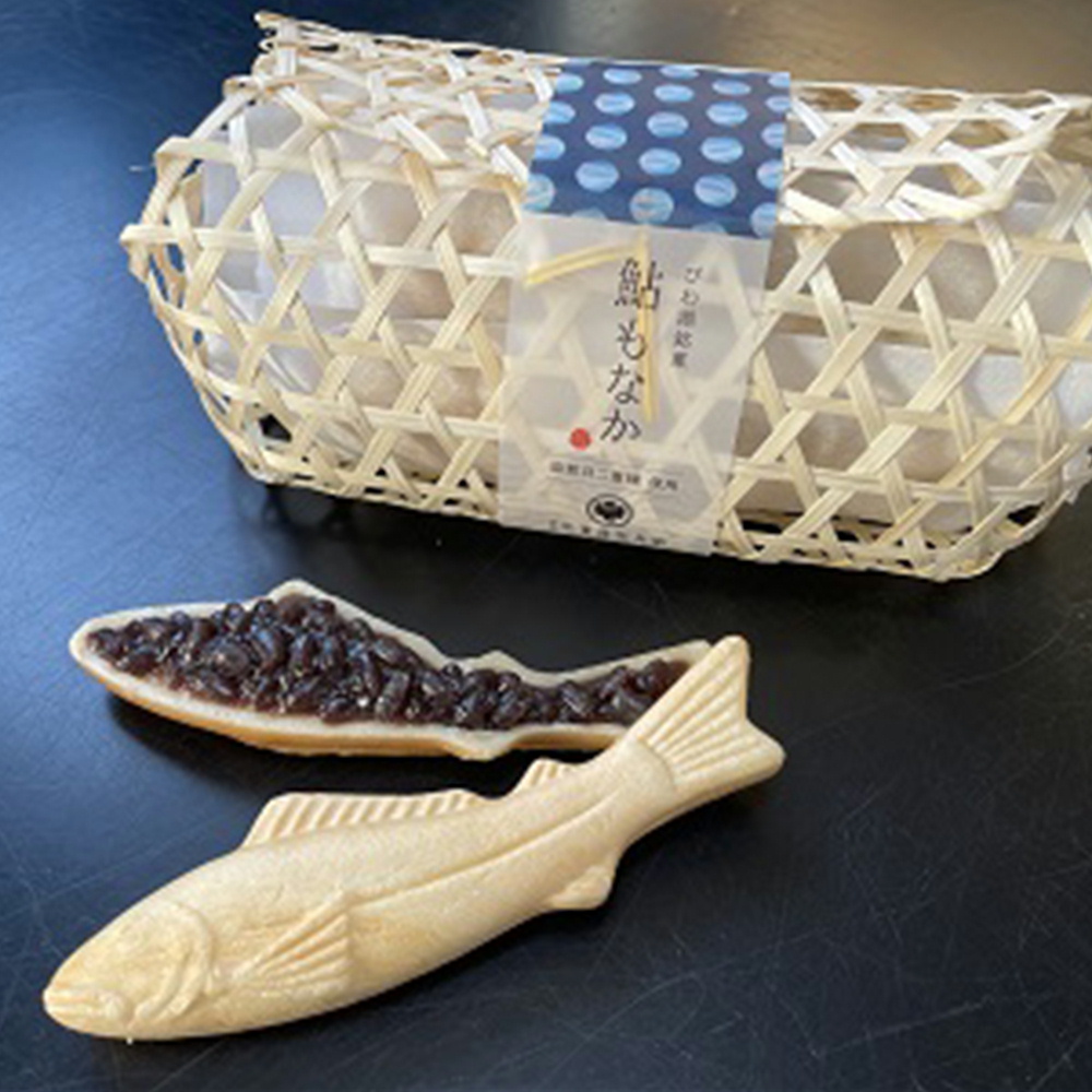 びわ湖銘菓　鮎もなか　5個入の画像