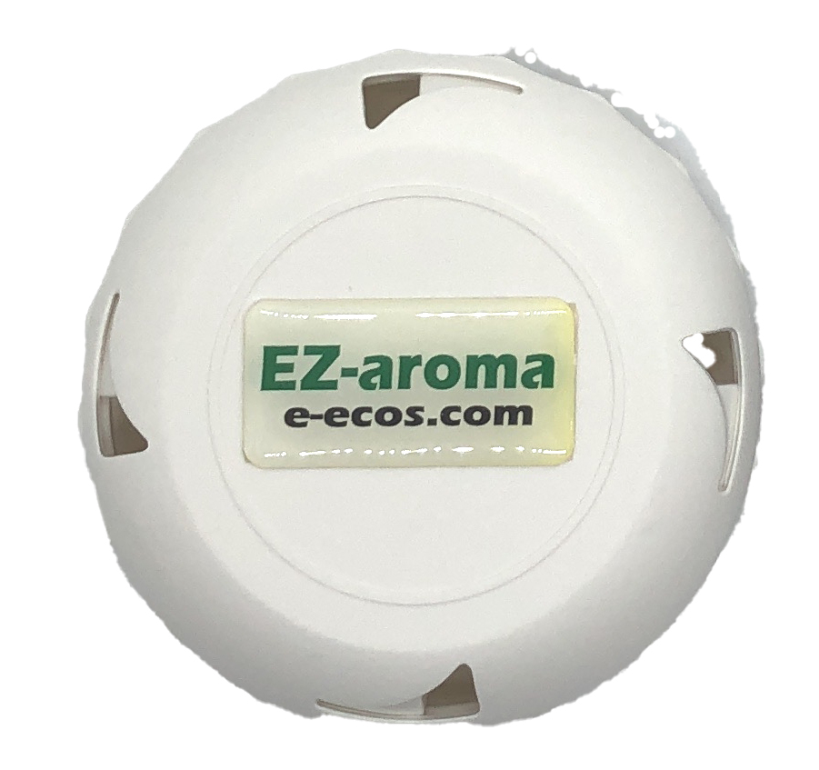 イージーツイスト本体＋ディスク（白）【貼り付け型最強消臭剤】エレベーター消臭剤の画像