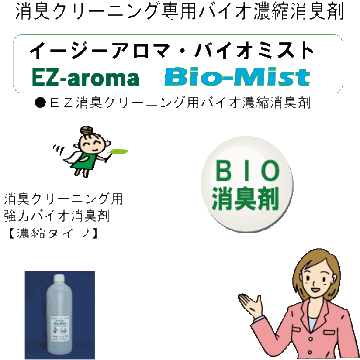 イージーアロマ　バイオミスト消臭剤の画像
