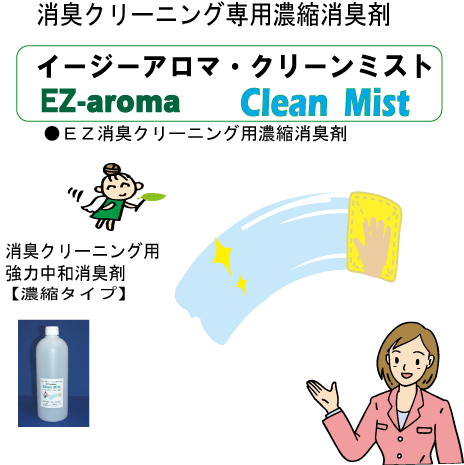 クリーンミスト消臭剤の画像