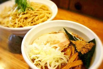 【お得】濃厚つけ麺並盛＆濃厚味噌つけ麺ミックス4食セット（濃厚つけ麺2食＆濃厚味噌つけ麺2食）の画像