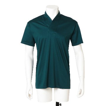 半衿Tシャツ　緑の画像