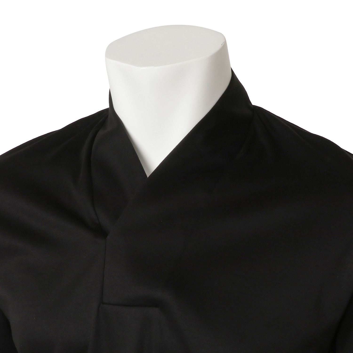 半衿Tシャツ　黒の画像