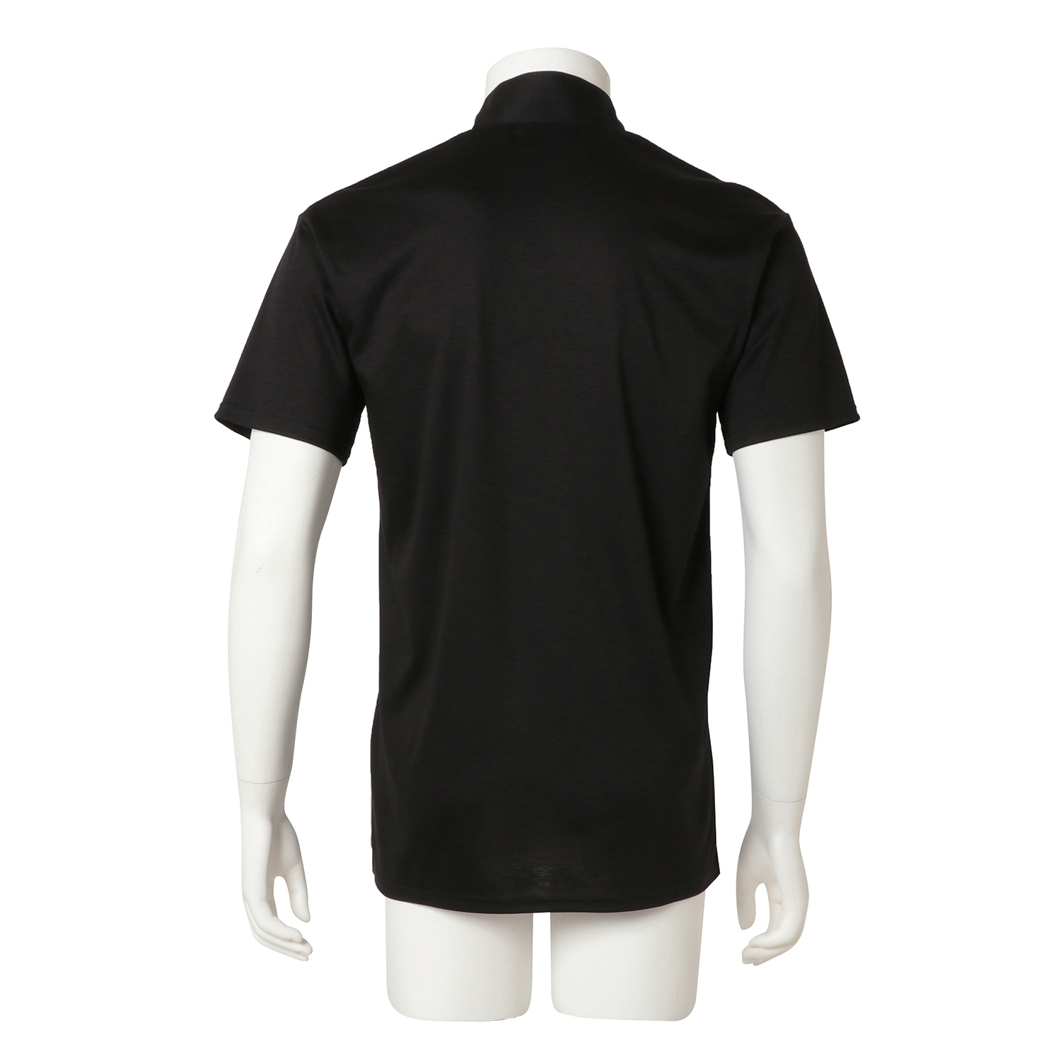 半衿Tシャツ　黒の画像