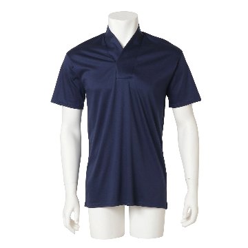半衿Tシャツ　紺の画像