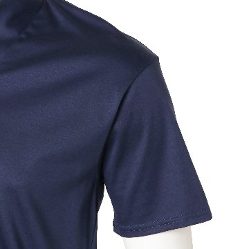 半衿Tシャツ　紺の画像