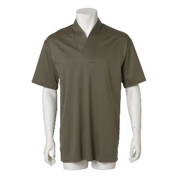半衿Tシャツ　茶の画像