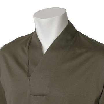 半衿Tシャツ　茶の画像