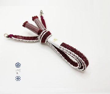夏用-羽織紐-組紐-栄時オリジナルの画像