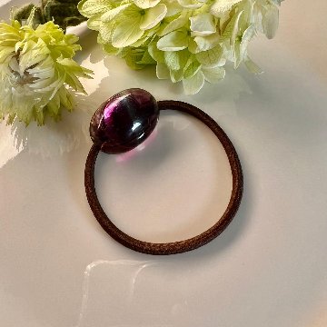 フローライトのヘアゴムの画像