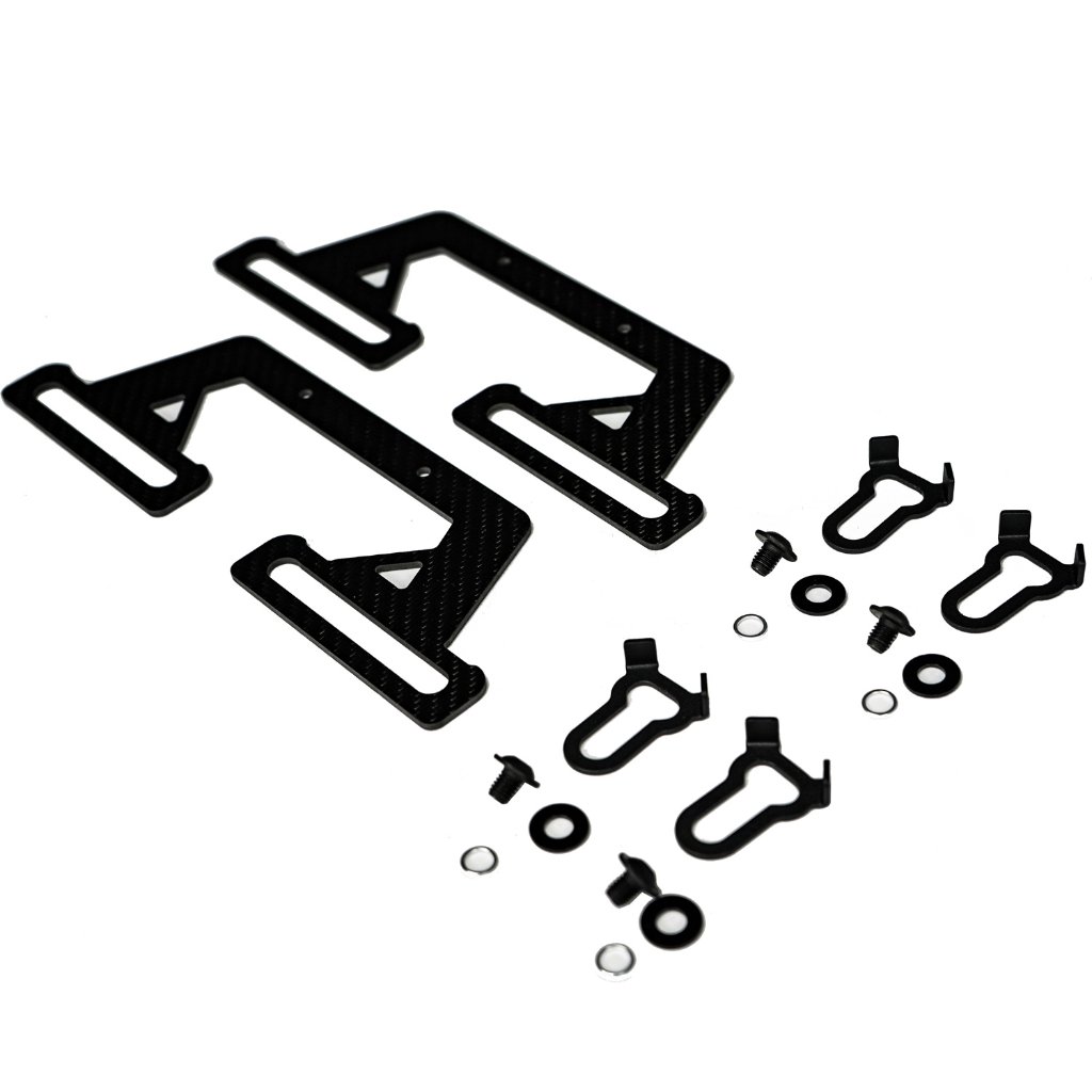 シェルコン用 カーボンハンドルプレートセット 37CAMPの画像