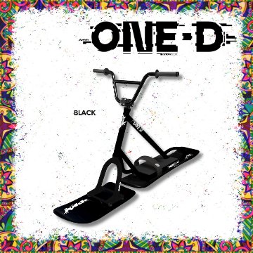 ◆完売◆ ルミナスオレンジ スノースクート ONE-D Glitch画像