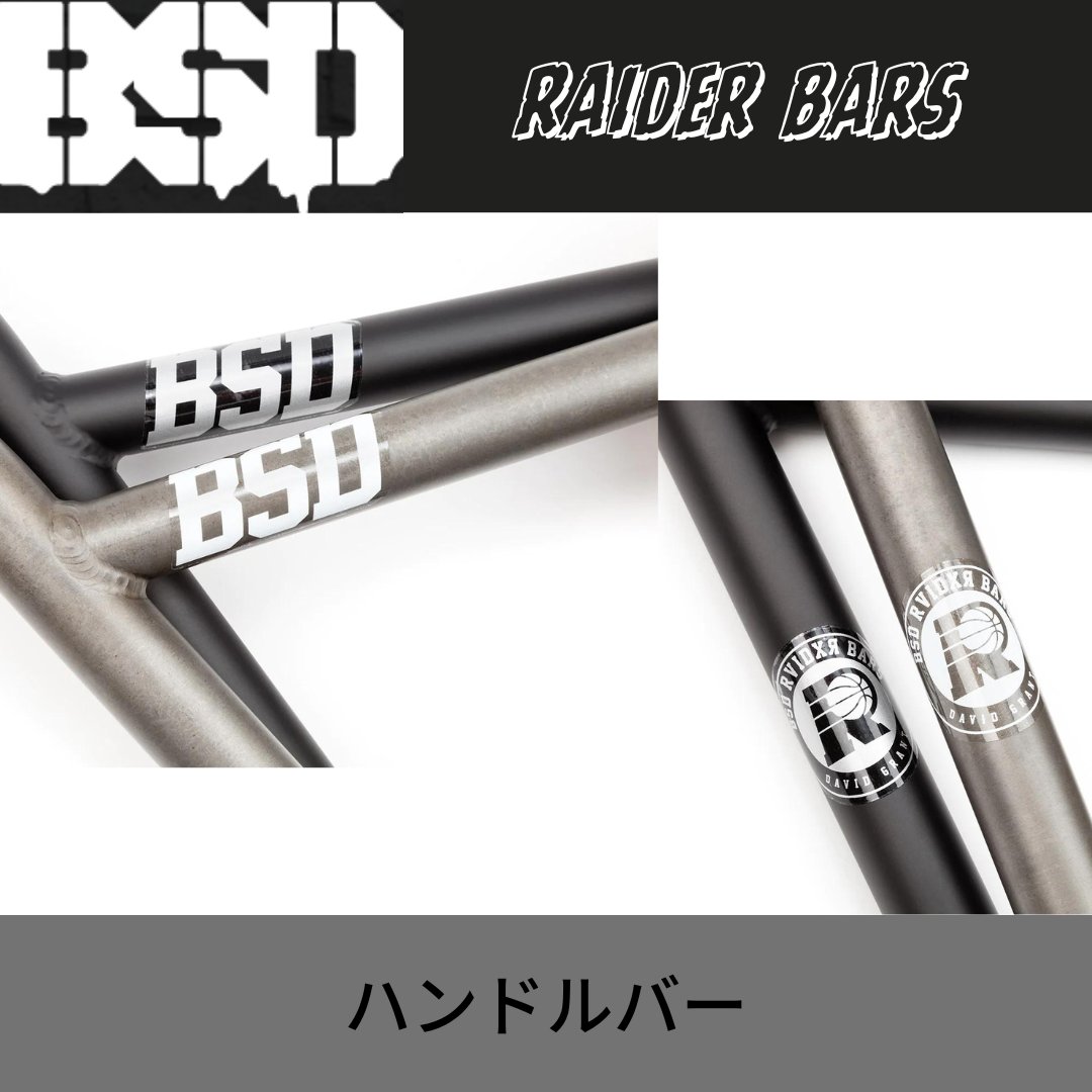 BSD Raider Bar 10インチ ハンドルバー 画像
