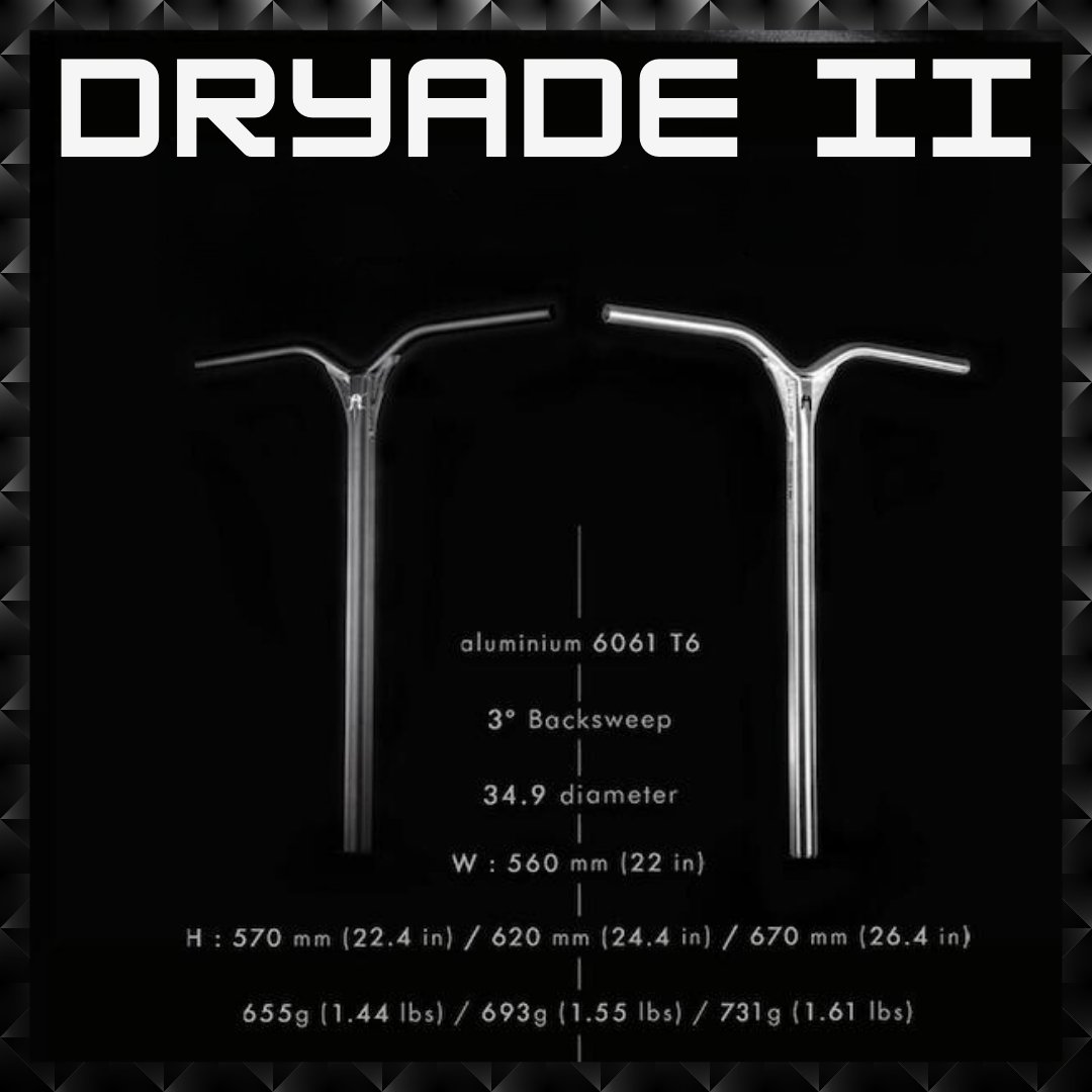 ハンドルバー Dryade V2 Bar アルミの画像