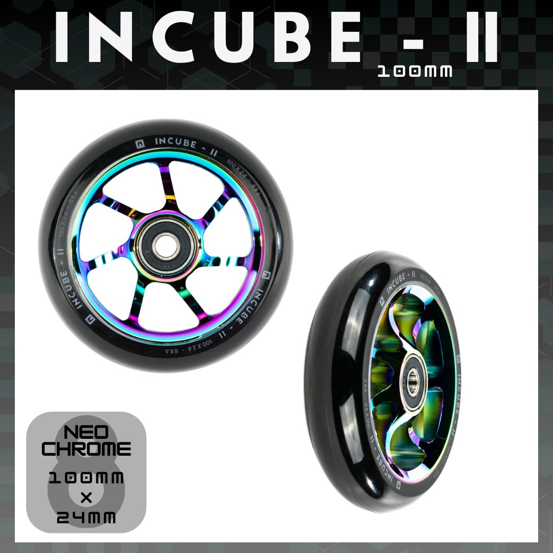 ホイール INCUBE V2 【100mm】 Ethic フリースタイルスクーター用 Weelの画像