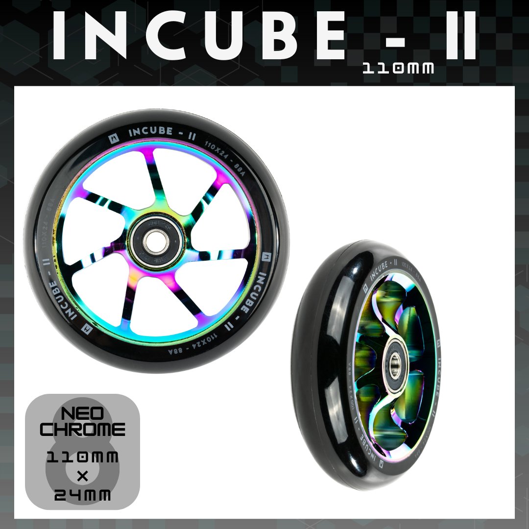 ホイール INCUBE V2 【110mm 】 Ethic フリースタイルスクーター用 Weelの画像