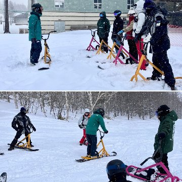 スノーバイク体験キャンプ 2/23 野沢温泉スキー場開催分の画像