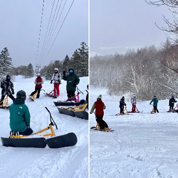 スノーバイク体験キャンプ 2/23 野沢温泉スキー場開催分の画像