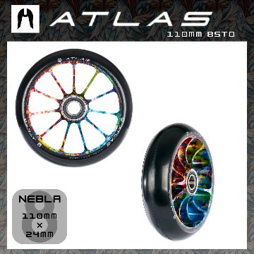 ホイール ATLAS 【110mm 】 Ethic フリースタイルスクーター用 Weelの画像