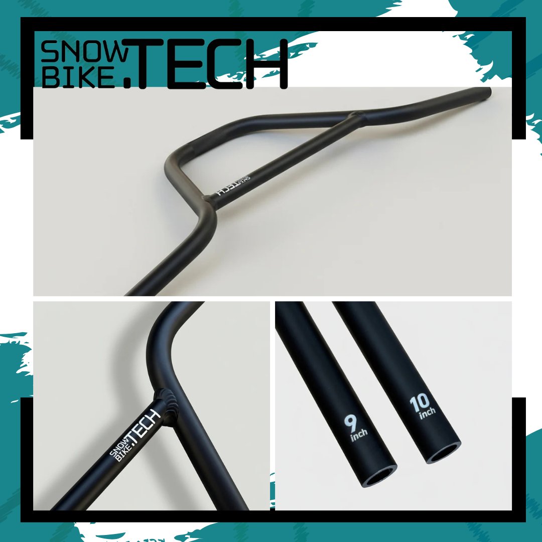 アルミハンドルバー 2PC 9インチの画像