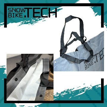 ボードバッグ ライト SNOWBIKE.TECH PP（ポリプロピレン） スノーバイク用の画像