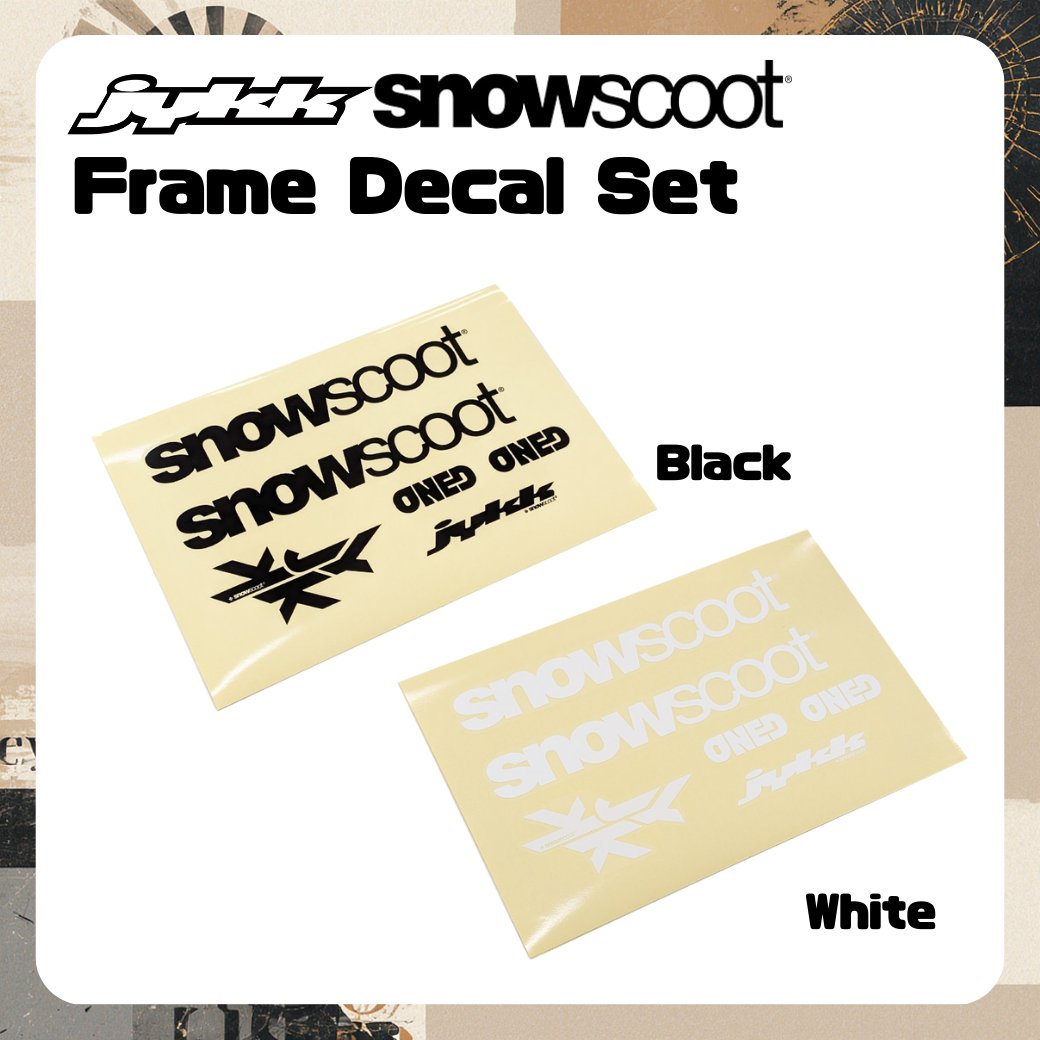 デカールセット jykk Snowscootの画像