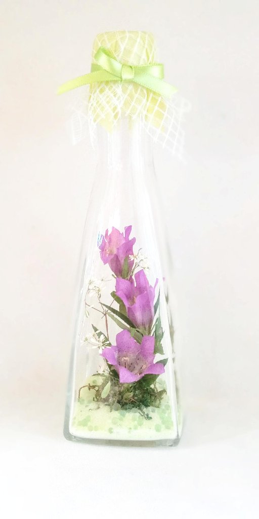 フラワーボトル（四角すい（大））の画像