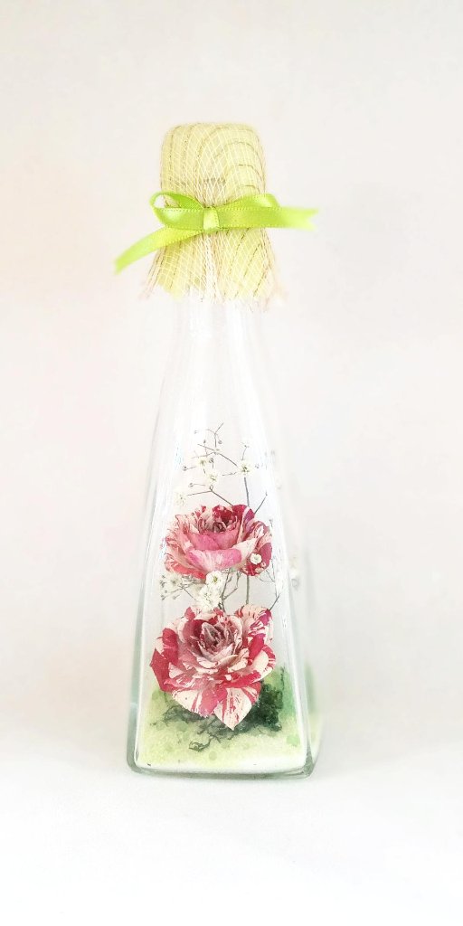 フラワーボトル（四角すい（大））の画像