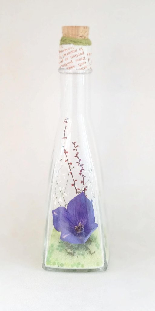 フラワーボトル（四角すい（大））の画像