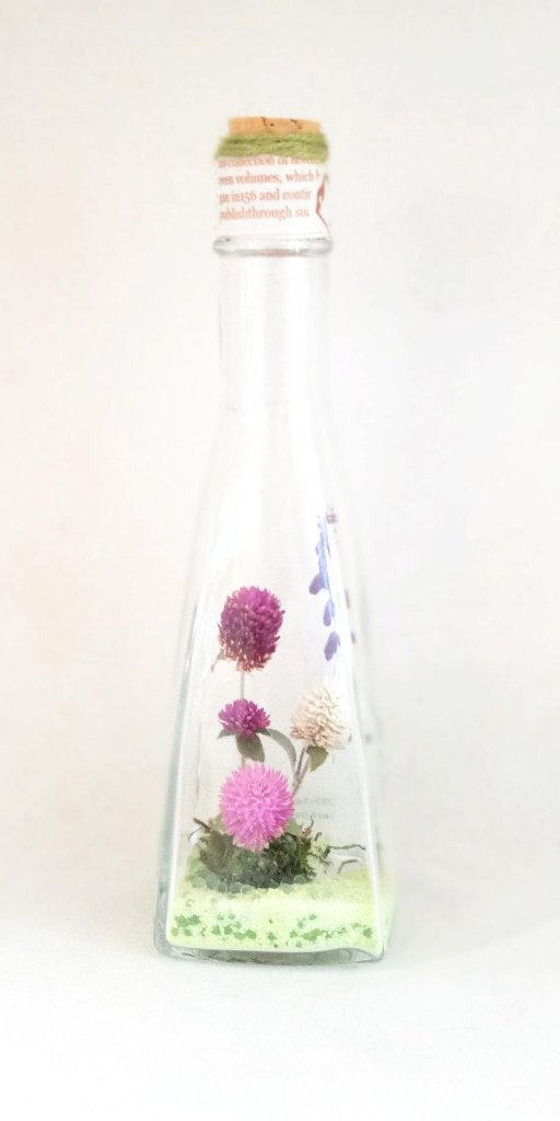 フラワーボトル（四角すい（大））の画像