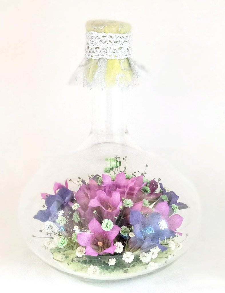 フラワーボトル（フラスコ）の画像