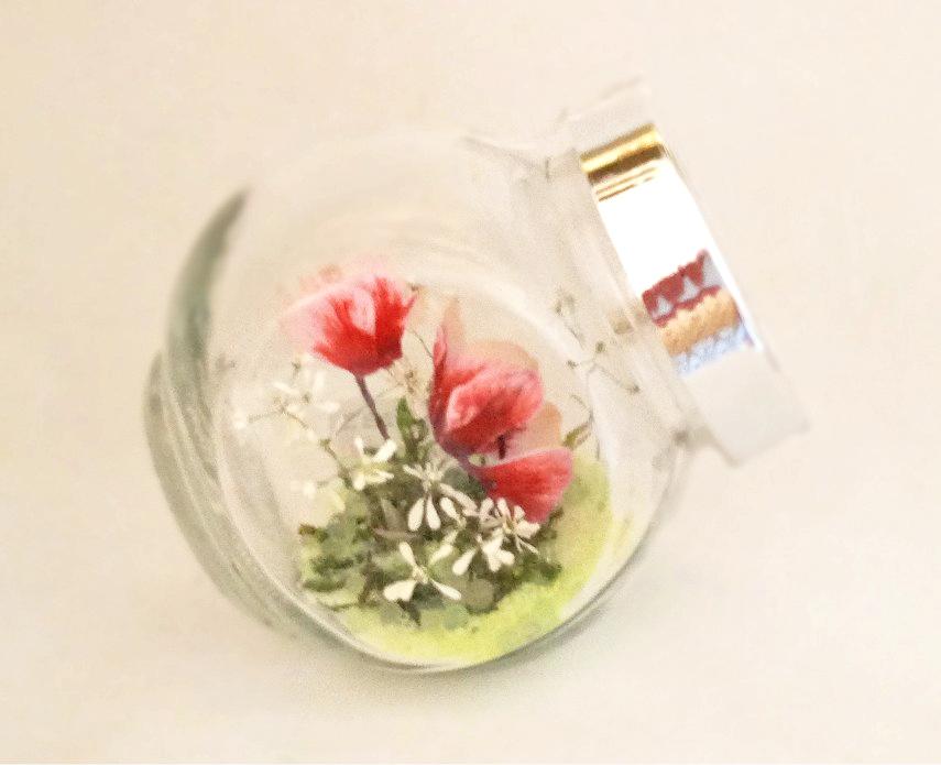 フラワーボトル（斜形（小））の画像