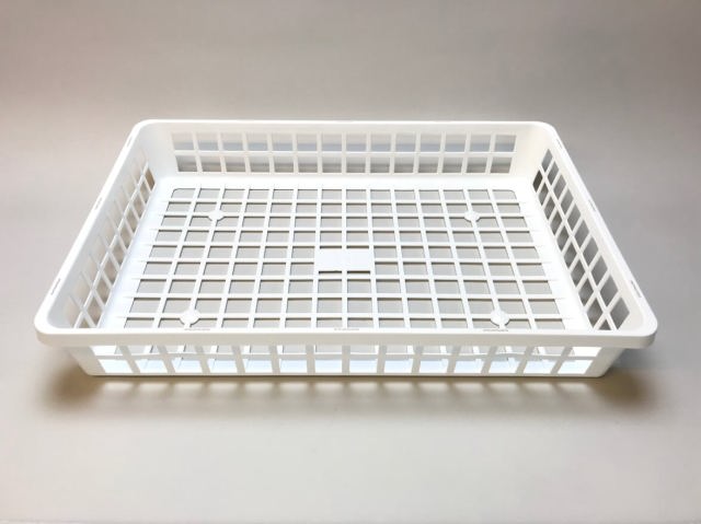 生産者仕様の園芸トレイ：白 (大サイズ)[w]の画像