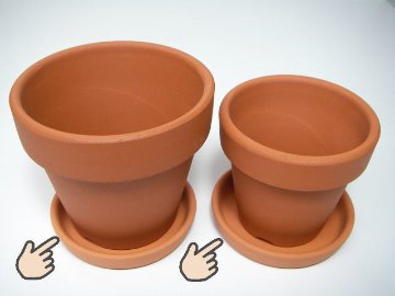 陶器製-受皿2.3号(φ6.9×H1.2cm)画像