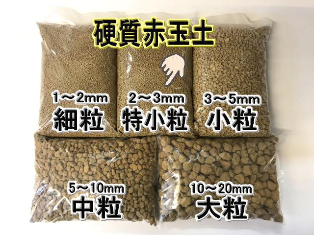 小袋-赤玉土（特小粒）-硬質(1Ｌ入/約2～3mm)の画像