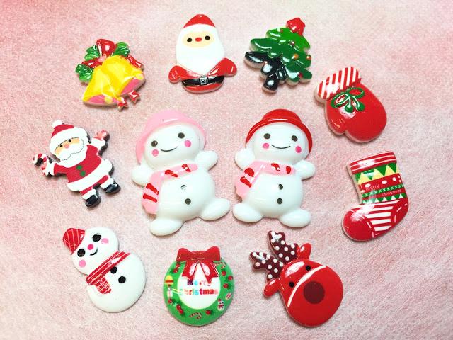 クリスマスオーナメントお任せアソート加工の画像