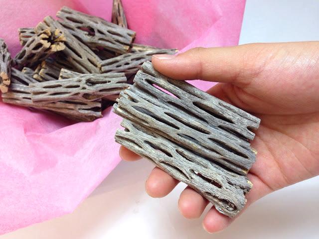 ミニ・スケルトンウッド：7.5cm規格【細】-(約φ1〜2cm未満×長さ約7.5cm前後)※1本売りの画像