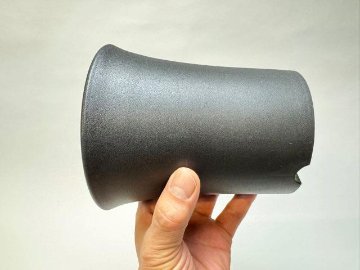 厚手のプラ鉢-スマート4.5号[黒] / ミニ蘭鉢・ミニラン鉢[254GB]画像