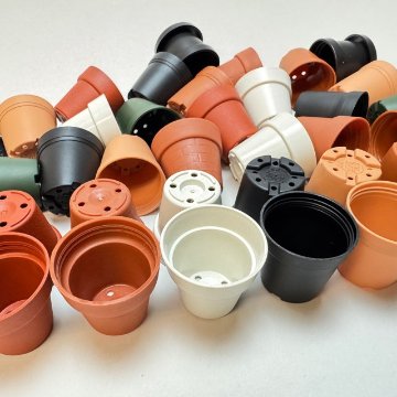 1号プラ鉢-レンガ-超ミニサイズ(1号鉢1寸鉢一寸鉢)＠フラワーショップ江口