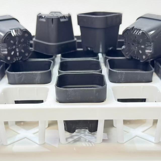ミニプラ鉢1号・1.3号鉢対応-白色ミニトレイ-35(5×7)鉢用＊(約)A4サイズ相当※1枚売＊多肉・塊根植物・アガベ・ハオルチア・アデニウム・パキポディウム・実生の画像