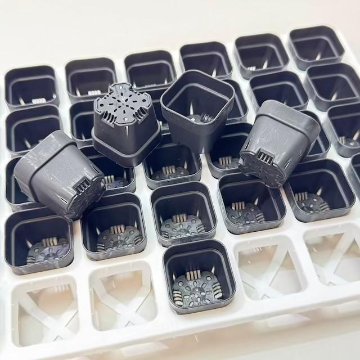ミニプラ鉢1号・1.3号鉢対応-白色ミニトレイ-35(5×7)鉢用＊(約)A4サイズ相当※1枚売＊多肉・塊根植物・アガベ・ハオルチア・アデニウム・パキポディウム・実生の画像